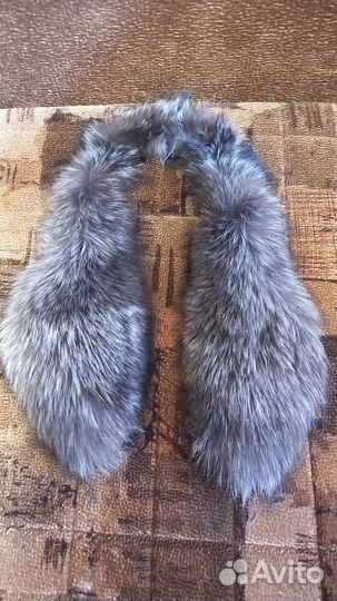 Воротник чернобурка