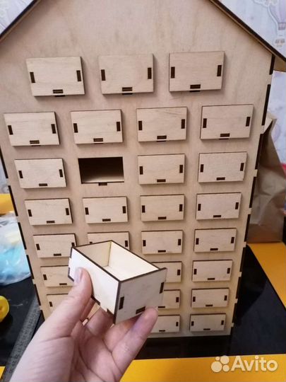 Адвент-календарь заготовка на 31 день