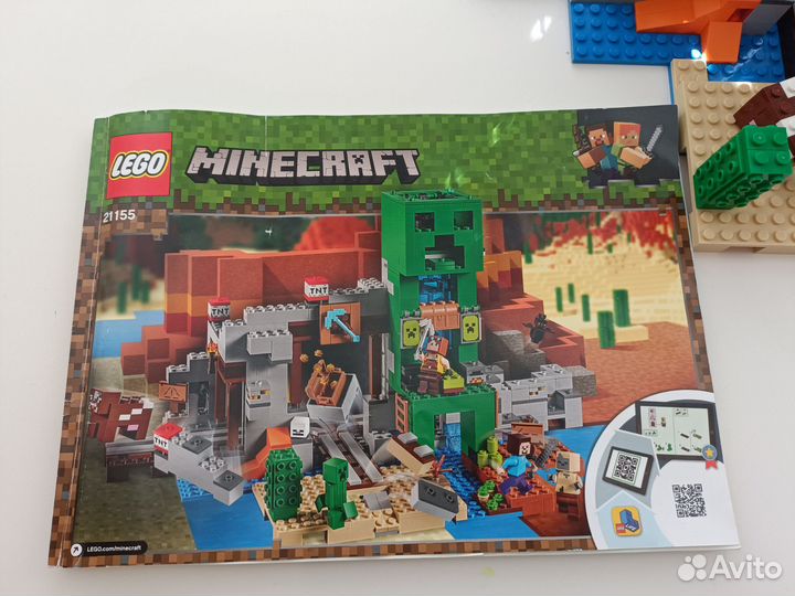 Конструктор Lego Minecraft Шахта крипера 21155