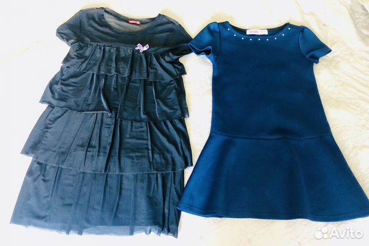 Вещи пакетом на девочку 122-128