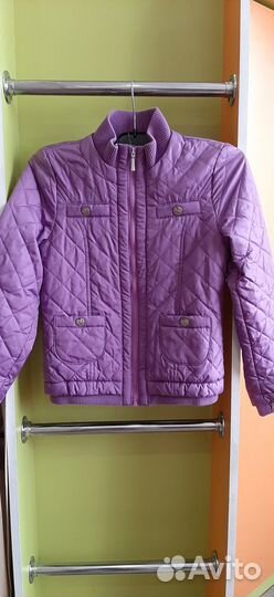 Куртка утепленная, весна-осень, для девочки 134