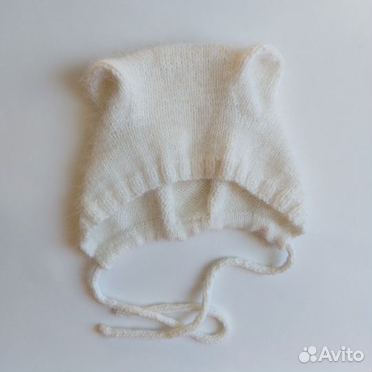 Чепчик вязаный детский tedy