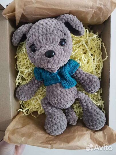 Вязаная игрушка ручной работы