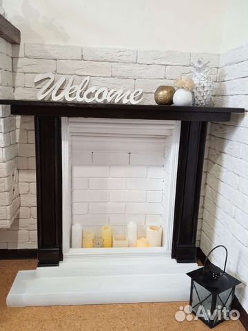 Портал для камина декоративный