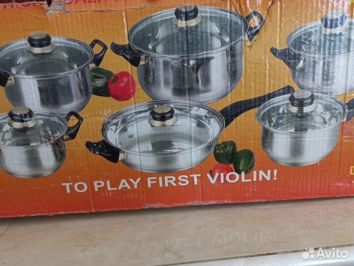 Набор кастрюль для дома