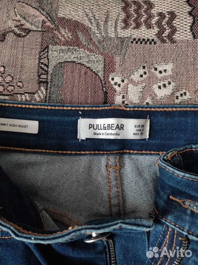 Джинсы skinny Pull & Bear