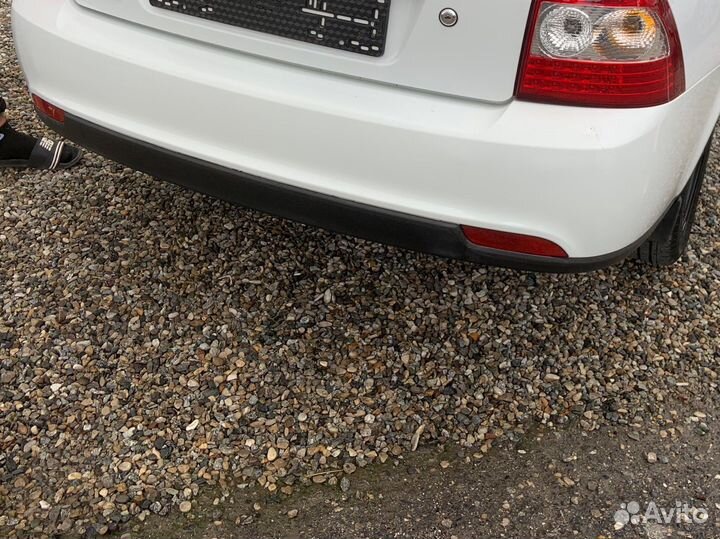 Задний бампер priora 2