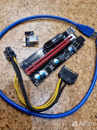 Райзер pci-e новый