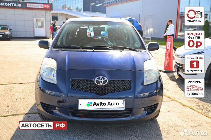 Toyota Yaris 1.0 МТ, 2007, 185 473 км