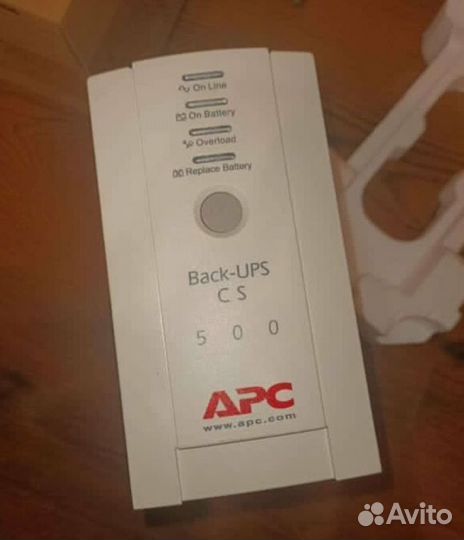 Бесперебойник APS Back-UPS PS 500