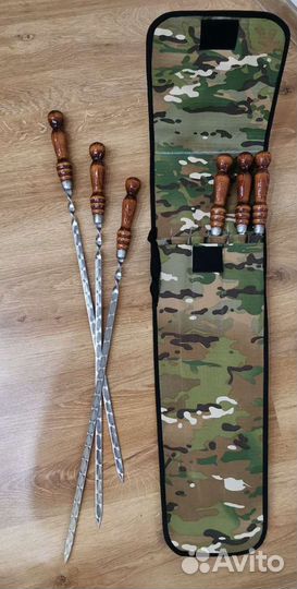 Набор шампуров в чехле