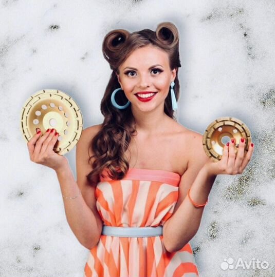 Алмазная чашка турбо и двухрядные