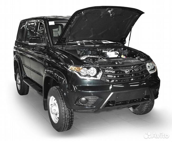 Газовые упоры капота Rival УАЗ Patriot/Pickup