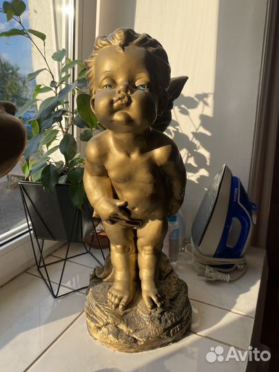 Статуэтки ангелочки из гипса