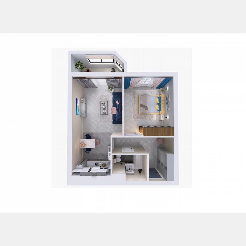 1-к. квартира, 46,7 м², 4/5 эт.