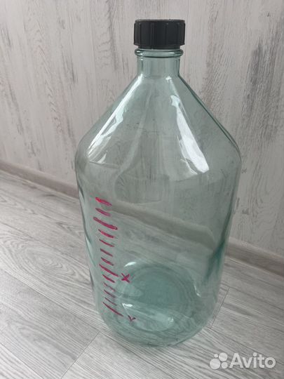 Бутылка стеклянная 20 литров