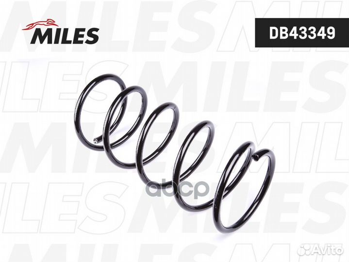 Пружина подвески peugeot 206 1.1/1,4 98- передняя