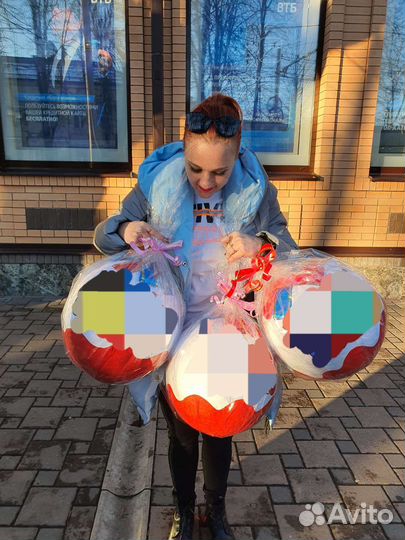 Яйцо Киндер Сюрприз Макси подарок с наполнением