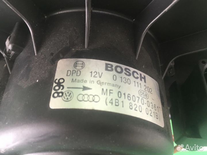 Моторчик печки Audi A6C5 2.7л 2000-2005