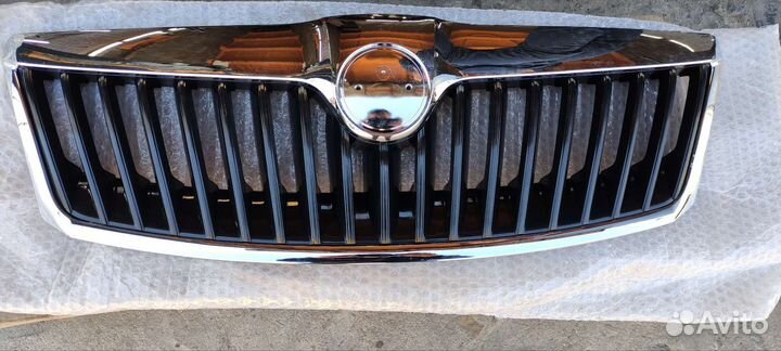 Новая решетка радиатора skoda octavia a5