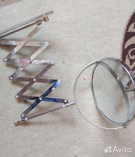 Телескопическое зеркало двухстороннее