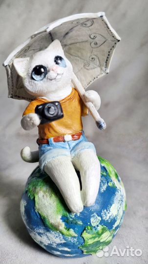 Статуэтка фигурка кошка