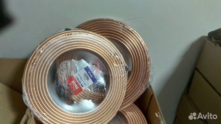 Медные трубки -3/8 50 м-бухта стенка 0,65
