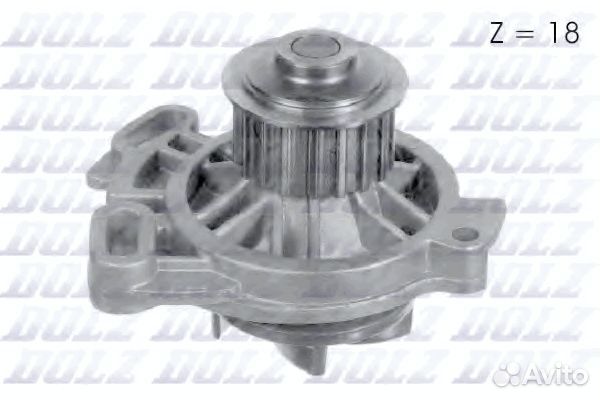 Помпа vw t4 2.4d, 2.5l 90