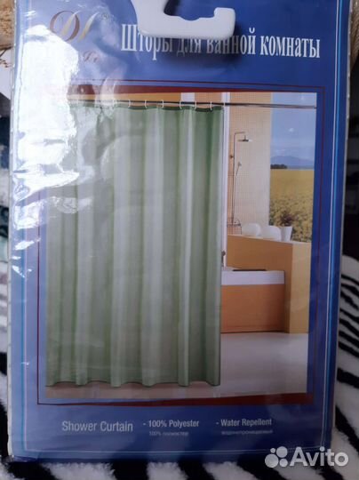 Штора для ванной комнаты