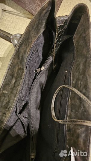 Сумка натуральная кожа крокодила