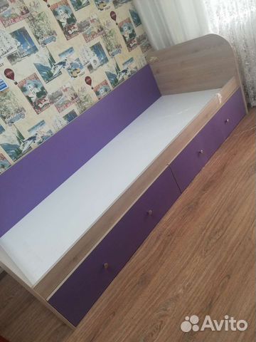 Детская кровать с матрасом