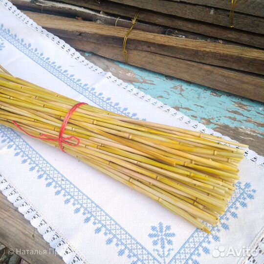 Солома для флористики и творчества