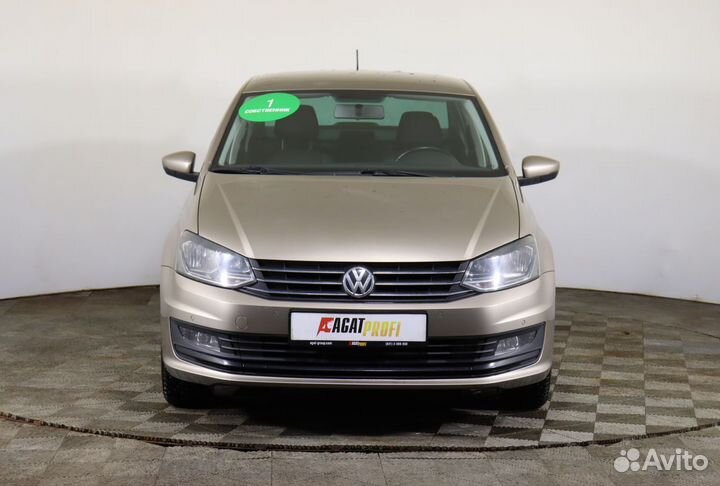 Volkswagen Polo 1.6 AT, 2019, 160 000 км