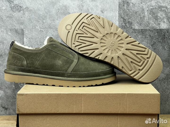 Слипоны Мужские Угги UGG Slipper Flex