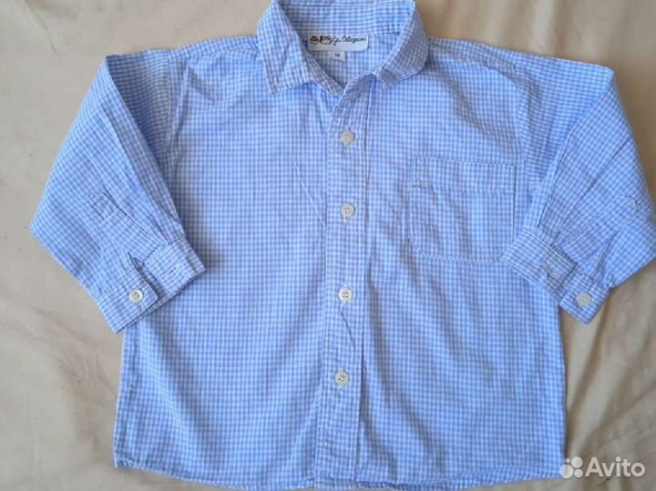 Рубашка на мальчика 86-92