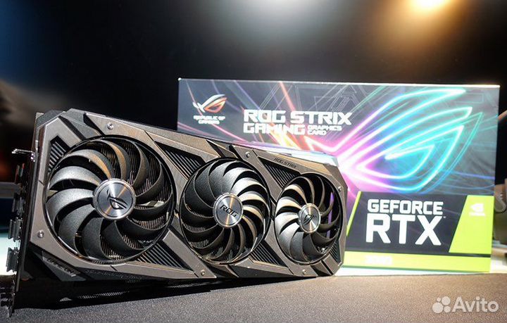 Видеокарта Asus rog strix 3080