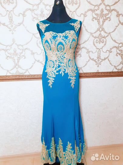 Вечернее платье в пол 44 46