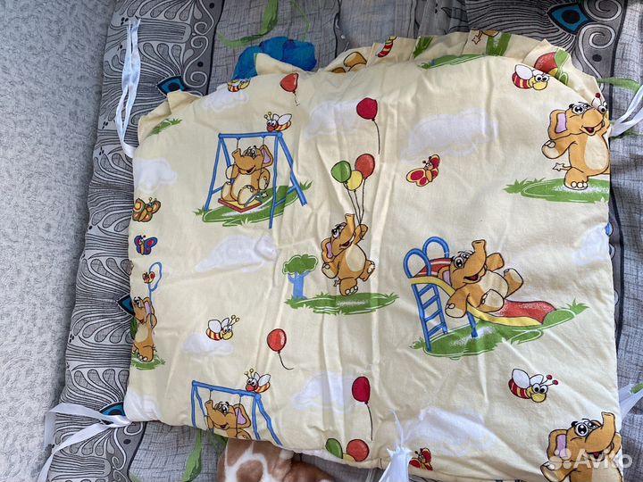 Бортики в детскую кроватку