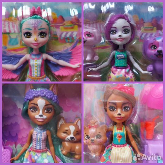 Набор Enchantimals City Tails 5 видов