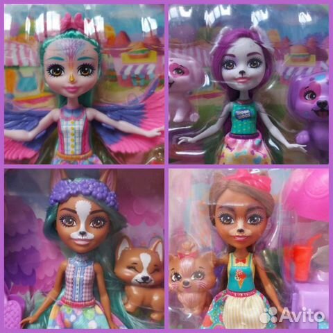 Набор Enchantimals City Tails 5 видов