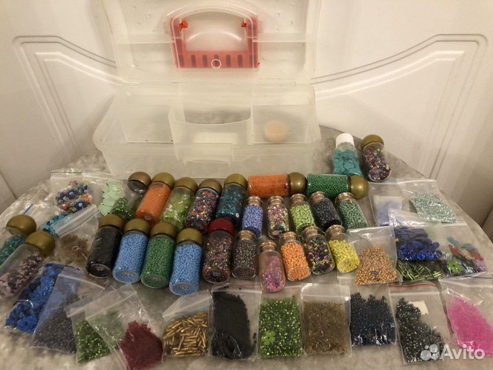 Бисер пакетом, набор для рукоделия