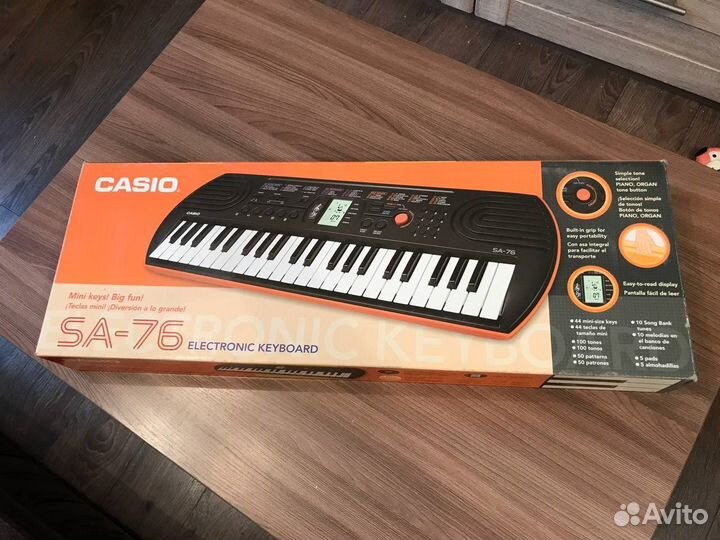 Синтезатор casio SA-76