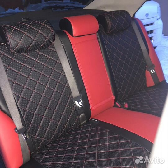 Авточехлы из экокожи Toyota Premio 260