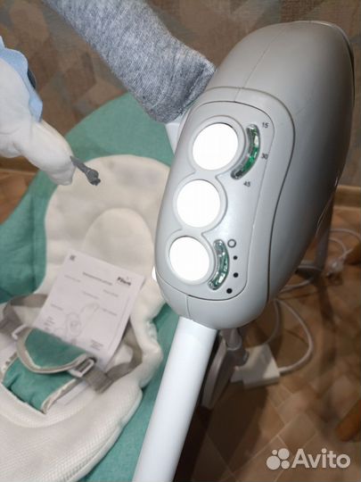 Электронные качели Pituso Olio после 1 ребенка