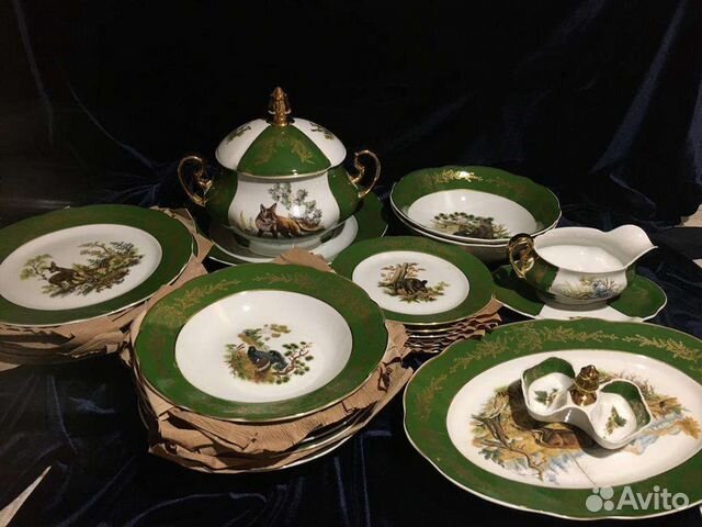 Столовый сервиз фарфор 