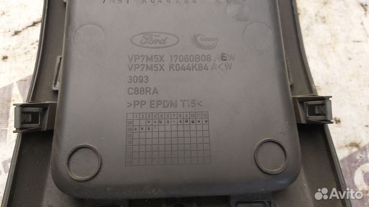 Обшивка центральной консоли задняя Ford Kuga 1