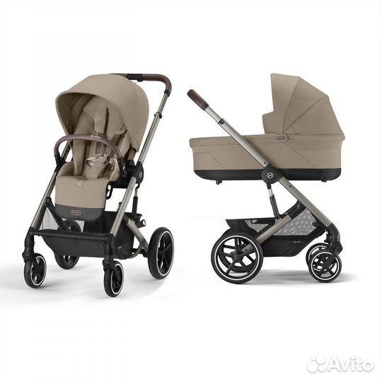 Cybex Balios S Lux 2024 Almond Beige 2в1