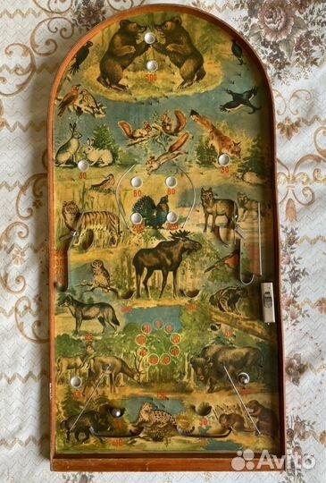 Игрушка СССР Бильярд