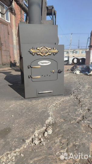 Печь для бани Эконом 0.6 м т. 9 мм