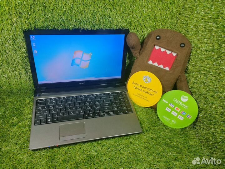 Acer 4 ядра, новая батарейка. Для офиса и дома